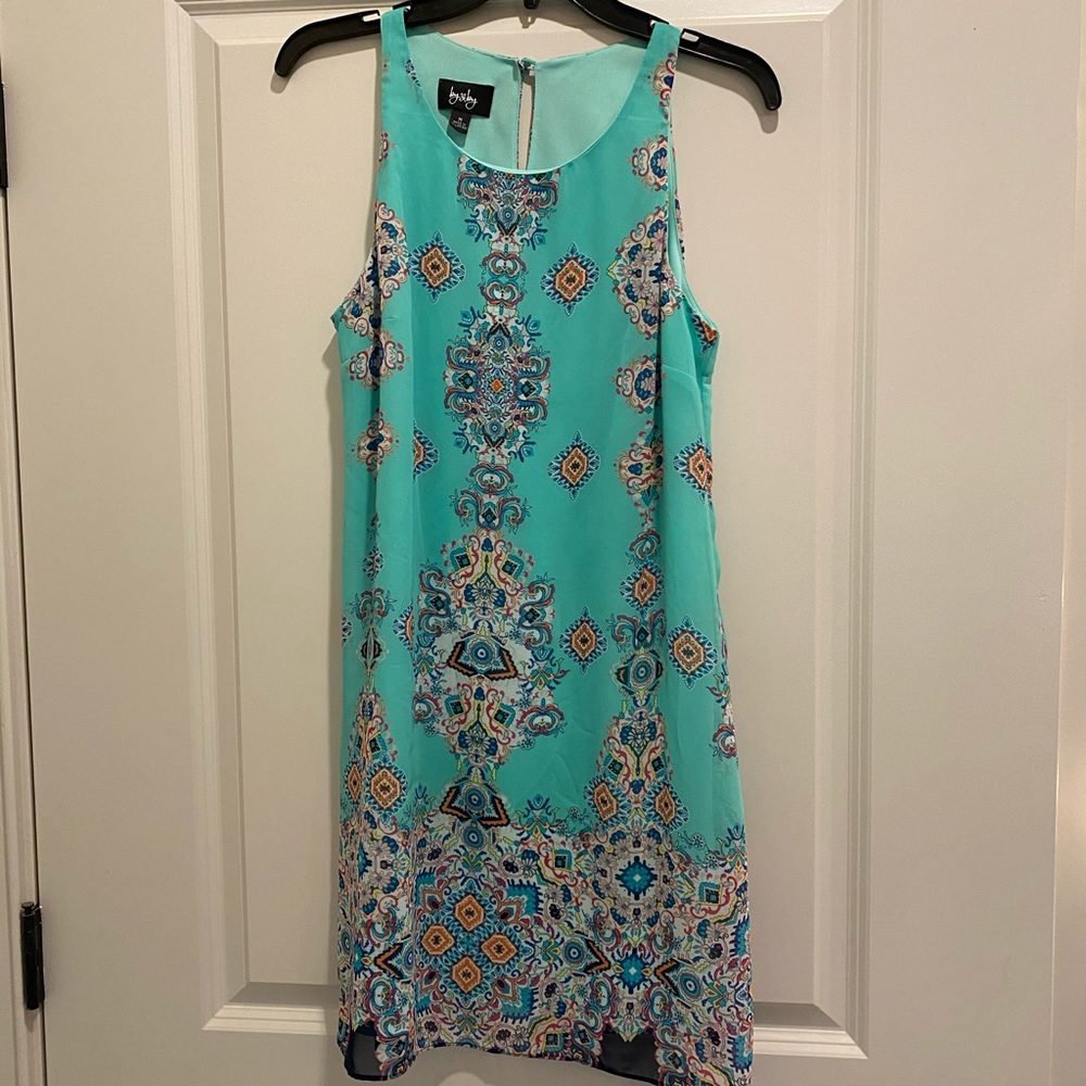 cute teal dress